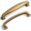 SYZOW 6 Pezzi Bronzo Antico Distanza fori 96mm Maniglie per mobili da cucina maniglie per mobili maniglie cucina per Armadio Maniglie per