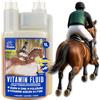 EMMA Vitamine per cavalli I mangime minerale per cavalli liquido I vitamine del gruppo B I vitamina E cavallo I complesso vitaminico b I vitamina b12 selenio zinco cavallo I vitamina b1 b6 immunitario 1L