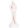 BEAUTIFUL GREEK STATUES Statua della Dea della Ricchezza Tyche Lady Fortuna Scultura in Alabastro 15,9 cm