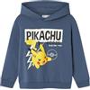 NAME IT NKMSHEPARD Pokemon NREG Sweat WH Bru Sky, Felpa con Cappuccio Bambino, Bering Sea,