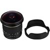 Andoer Obiettivo Fisheye 8mm f3.0 APS-C Messa a fuoco manuale ultra grandangolare per APS-C compatibile con fotocamera Canon