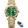 RollsTimi PD 1752 DD36 Orologio uomo, meccanico automatico di lusso, vetro zaffiro, data giornaliera, calibro Seagull ST16, resistente all'acqua fino a 100 metri.