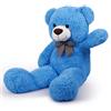 Sausudols Orsacchiotto Gigante Orso di Peluche XXL Orsacchiotto di Peluche 120cm Regalo per Compleanno Natale e San Valentino Blu