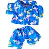 Teddy Mountain Sunny Days - Vestito da orsacchiotto blu (20,3 cm)