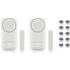 Shackcom 2pcs Allarme per Porte e Finestre 120dB Wireless Magnetico Allarme Antifurto Sistema Sensori di Sicurezza Domestica con Batteria per i Negozi di Home Office