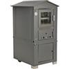 AgriEuro Premium Forno a legna da esterno Domizio 80 - 45x80 cm