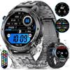 ESFOE Militare Smartwatch Uomo con GPS,Impermeabile 5ATM&IP69K,1,43 AMOLED Orologio Smartwatch Uomo con Chiamate Bluetooth,Durata 45 Giorni,Bussola,Pressione,170 Modalità Fitness Tracker Android iOS