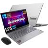 Lenovo THINKBOOK Alluminio,Tastiera Retroilluminata, Carica USB C, Fingerprint,Pc portatile laptop, FHD 15,6, CPU AMD Ryzen 5, ram 12Gb, SSD 512GB, WINDOWS 11 pro, MOUSE OMAGGIO