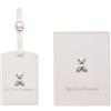 Home Inspirations Bambino My First Passport Holder and Luggage Tag Boxed Set White