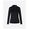 Mizuno Mid Weight W - Maglia Intimo Tecnico - Donna - Nero