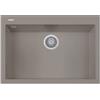 Plados ON7610-72 Lavello 1 Vasca Monovasca 76 x 50 cm Sopratop con fascia miscelatore Serie One 76 -10 finitura 72 MicroULTRAGRANIT TARTUFO