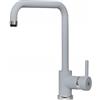 Plados VENMIX20-41 Miscelatore cucina monocomando con canna tubolare modello VENMIX20 finitura 41 ULTRAMETAL ALLUMINIO