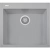 Plados ON5610-N4 Lavello 1 Vasca 56 x 50 cm con fascia miscelatore Serie One 56-10 finitura N4 nanoSTONE URBAN GREY