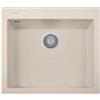 Plados PRONTA CONSEGNA - SPEDIZIONE IMMEDIATA Plados ON6010-94 Lavello 1 Vasca 60 x 51 cm con fascia miscelatore Serie One 60 -10 finitura 94 MicroULTRAGRANIT AVENA