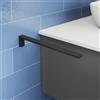 Viverso x evolution barra portasciugamani P: 327 mm, 1 braccio, fisso, VS4300MB, x evolution nero opaco [Accessori Bagno > Portasciugamani]