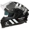 ONEAL Casco CHALLENGER WARHAWK Nero Bianco ONEAL XL