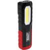 Sealey Luce di ispezione ricaricabile a LED COB da 3 W e SMD da 2 W, con supporto magnetico a 180°, LED301