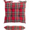 H&h cuscino sedia scottish cm40x40