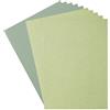 Vaessen Creative Carta e Cartoncino Glitterati Florence - Supporti colorati A4 per Creazione di Biglietti - Light Green/Iguana - 10 Fogli - Carta colorata Scrapbooking, Biglietti e Lavori con Carta - 250/216 g/m²