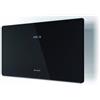 Faber Cappa a Parete 80 cm Anticondensa Finitura Vetro nero Faber GLAM FIT ZERO DRIP BK 80 330.0615.657