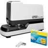 Rapid Pro 90EC Cucitrice Elettrica Contactless con 630 Punti Metallici Inclusi, Veloce e Pratica, Cuce fino a 50 Fogli, Bianco, 20942901