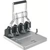 REXEL HD4150 Perforatore 4 fori fissi - Acciaio/Nero - 2101235