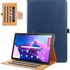 VOVIPO Custodia Cover Lenovo Tab M10 Plus (3rd Gen) 10.6 pollici, Custodia Folio con supporto in pelle PU multi-visualizzazione con cinturino per Lenovo Tab M10 Plus (3rd Gen) 10.6 2022-Navy