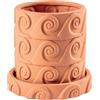 Seletti - Vaso per fiori Magna Graecia - Arancione - Terracotta - Designer Antonio Aricò