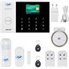 PNI Sistema di allarme senza fili PNI SafeHouse HS600 Wifi GSM 4G, supporta 90 zone wireless e 3 zone cablate, compatibile con l'applicazione Tuya Smart, avviso SMS, chiamata vocale, notifica telefonica