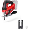 Einhell TC-JS 18 Li - Solo Seghetto alternativo Power X-Change (18V,max taglio legno 70 mm, max taglio plastica 10 mm, max taglio metallo 8 mm, senza batteria e caricabatteria)