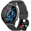 Fitonme Smartwatch Uomo, 1.39 Orologio Smart Watch con Effettua/Risposta Chiamate Bluetooth, 100+ Modalità Sport, Impermeabile IP67 Orologi Sportivo, Fitness Tracker con Contapassi SpO2 Sonno per Android iOS