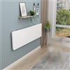 MTSYXYM Tavolo pieghevole a muro,scrivania salvaspazio richiudibile,tavolo pieghevole multifunzionale,con un'elevata capacità di carico e sono,per risparmiare spazio. ( Color : White , Size : L100*W50cm )