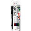 Pentel S520-4 Sign Pen - Pennarelli con punta in feltro, tratto da 0,8 mm, confezione da 4 pezzi, nero/rosso/blu/verde