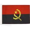 AZ FLAG Bandiera Angola 45x30 cm - Bandierina Angolana 30 x 45 cm Cordicelle