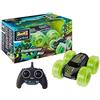 Revell Control 23509 RC Car Stunt Monster 1080 Mini, 2.4GHz, 4WD 4WD, con funzione di ribaltamento, reversibile, pneumatico con auto telecomandata a LED, 24cm