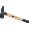 BGS martello da fabbro, 300 g, DIN 1041, manico in Hickory, 1 pezzo, 52303