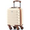 Flight Knight Valigia Rigida Leggera Per Bambini Con 4 Ruote - Approvata Senza Ulteriori Costi Per Easyjet, Ryanair E Molte Altre - Bagaglio a Mano Cabina Per Bambini Bagaglio a Mano 40x20x25 Cm