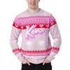 Barbie Maglione Natalizio Ken | Felpa Natalizio Uomo | Maglione Natale | Rosa | M