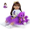 HUYRP Bambola Reborn 24 Pollici 60 CM Realistico Reborn Doll Regalo Per Ragazze Adatto