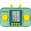 TAQY Console di Gioco Creatività Brick Portatile Retrò 26 Giochi a Blocchi Livello/velocità Regolabile Bottoni in Morbido Silicone Battaglia Corse Regali per Bambini Giocattoli Elettronici (Green)
