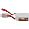 Alomejor Batteria RC Lipo, velocità di Scarica 11.1V 70C Connettore JST 3S Potenza 350mAh per Veicoli Telecomandati