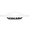 CRESSI Original Strap for Professional Scuba Mask Series C Clear/Black - Cinturino Originale per Maschere Sub e Snorkeling, Trasparente/Nero, Taglia Unica Unisex