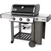 Weber Barbecue a Gas da Giardino con Ripiani Laterali e Coperchio 61011129 E-310 GBS Genesis II