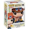 Funko Pop! Animation: One Piece - Portgas D. Ace- Figura in Vinile da Collezione - Idea Regalo - Merchandising Ufficiale - Giocattoli per Bambini e Adulti - Anime Fans