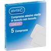 Alvita Compressa Adesiva Sterile In Tessuto 10 x 16 cm 5 Pezzi