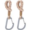 LÄSSIG Ganci per Passeggino Porta Borse Appendere Borse Shopping Borsa per Passeggino 2 pezzi/Stroller Hooks Cord camel/vanilla/lavend