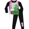 Wicked Pigiama Bambina | Pigiami Ragazza | Pigiamone Invernale Ragazza | Nero 10-11 Anni
