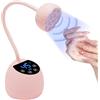 CGBE Mini Lampada UV Led Unghie con Sensore Automatico Intelligente e Display LCD, 12 Perline LED Mini Lampada Unghie con 4 Timers, 36W Mini Asciuga Unghie Portatile Adatta per Salone e Casa