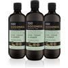 Baylis & Harding GRBWOCA Bagnoschiuma Goodness Oud, Cedro e Ambra, 3 x 500 ml Vegan Friendly