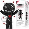 GLÜCKSGUT® Bambola Voodoo con Aghi | Scatola Regalo e Istruzioni | Alto 7,5 cm | Medicamento Scherzoso | Regalo da Ufficio per Colleghi, Colleghe, Capo | Antistress | Addio